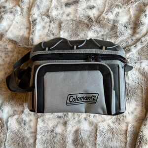 New without tags - Coleman Insulated Lunch Bag/Soft Cooler - Grey and Black